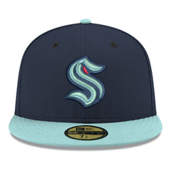 Seattle Kraken New Era Core Logo Two-Tone 59FIFTY Fitted Hat On Sale