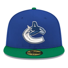Vancouver Canucks New Era Core Logo Two-Tone 59FIFTY Fitted Hat Sale