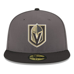 Vegas Golden Knights New Era Core Logo Two-Tone 59FIFTY Fitted Hat Outlet