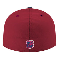 Colorado Avalanche New Era Core Logo Two-Tone 59FIFTY Fitted Hat Outlet