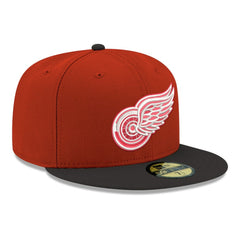 Detroit Red Wings New Era Core Logo Two-Tone 59FIFTY Fitted Hat Outlet
