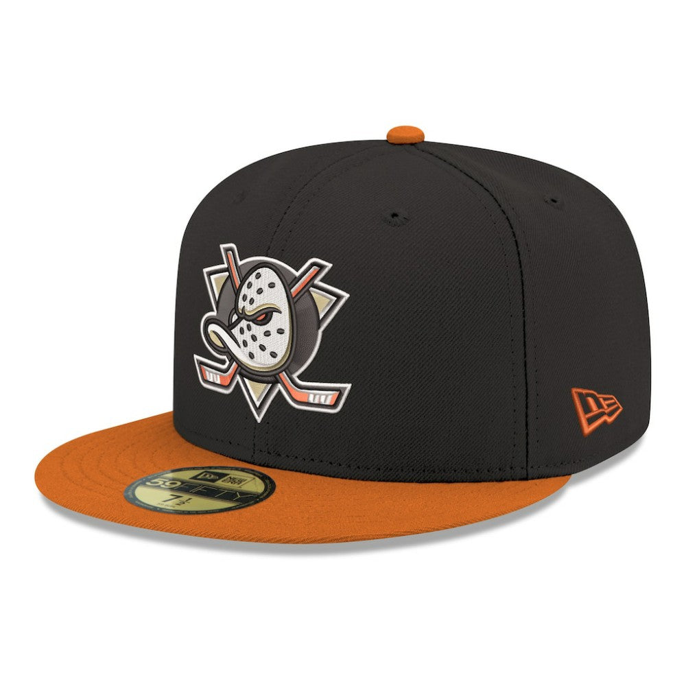 Anaheim Ducks New Era Core Logo Two-Tone 59FIFTY Fitted Hat On Sale