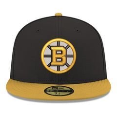 Boston Bruins New Era Core Logo Two-Tone 59FIFTY Fitted Hat Outlet