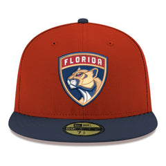 Florida Panthers New Era Core Logo Two-Tone 59FIFTY Fitted Hat Outlet