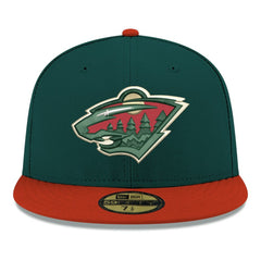 Minnesota Wild New Era Core Logo Two-Tone 59FIFTY Fitted Hat Online