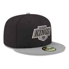 Los Angeles Kings New Era Core Logo Two-Tone 59FIFTY Fitted Hat For Sale