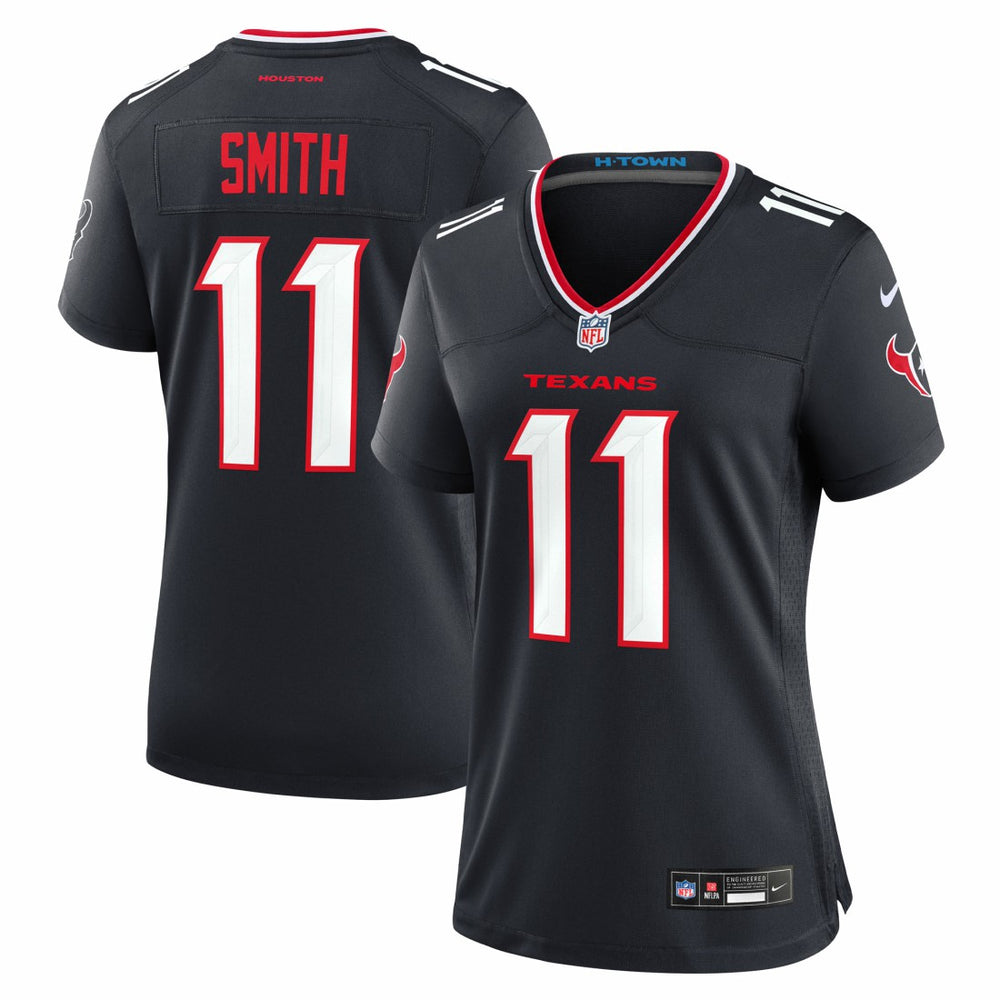 Houston Texans Nike Tremon Smith Women's Team Game Jersey