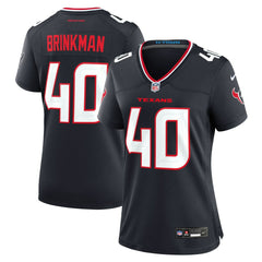 Houston Texans Nike Austin Brinkman Women's Team Game Jersey