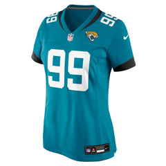 Jacksonville Jaguars Nike Austin Johnson Women's Team Game Jersey