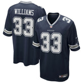 Dallas Cowboys Nike Javonte Williams Team Game Jersey