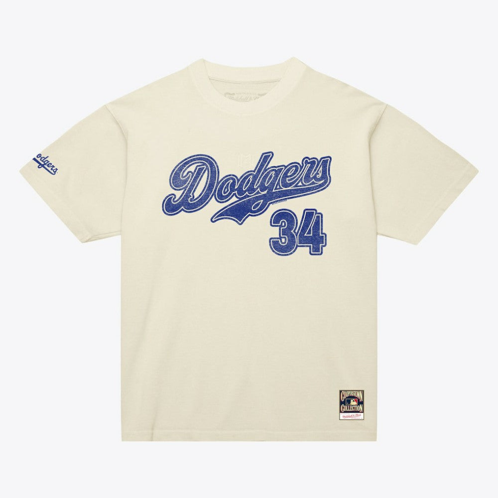 Fernando Valenzuela Los Angeles Dodgers Mitchell & Ness Cooperstown Collection Throwback Name & Number T-Shirt | MLB Online