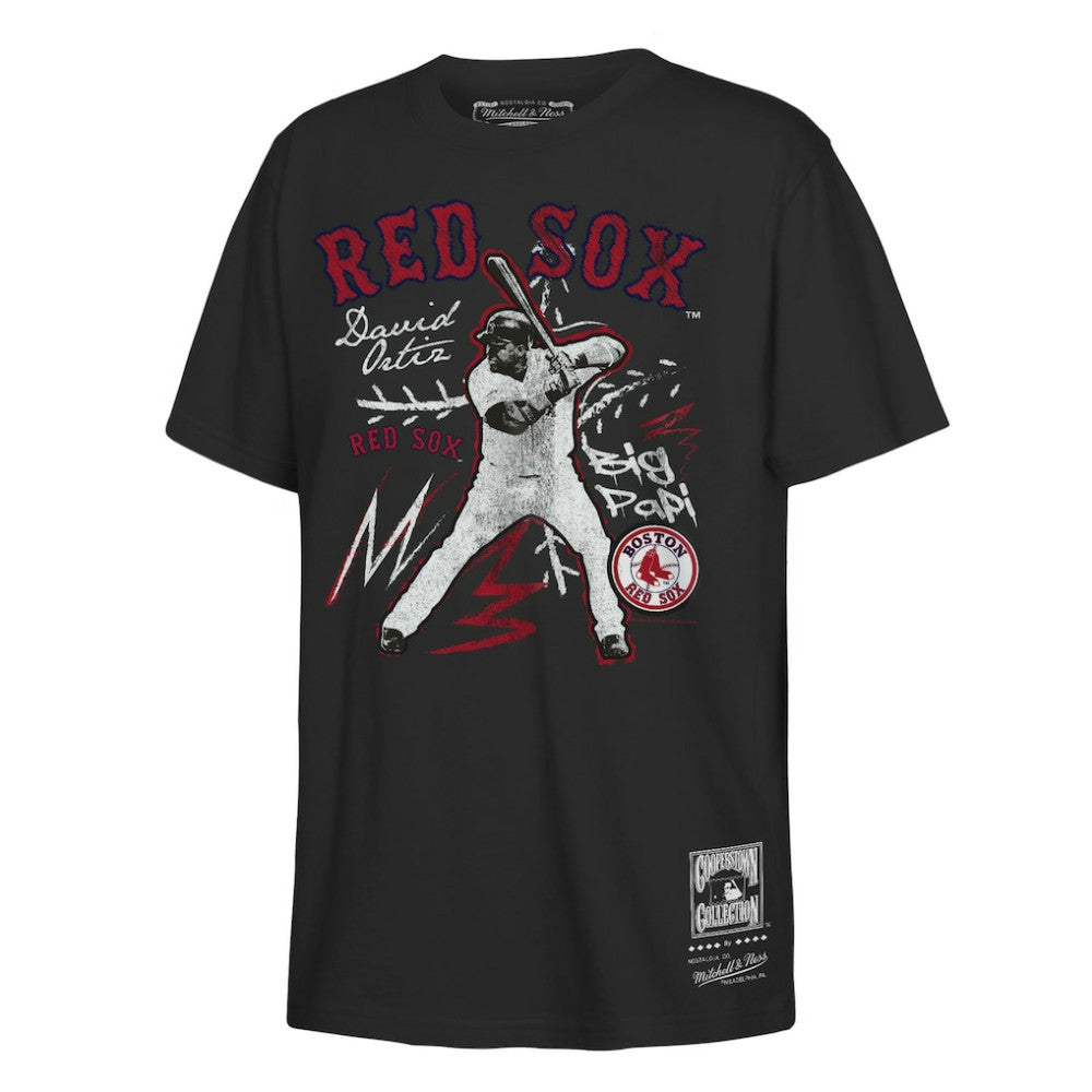 David Ortiz Boston Red Sox Mitchell & Ness Youth Chalked Up Player T-Shirt | MLB On Sale