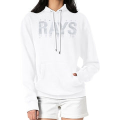 Tampa Bay Rays G-III 4Her by Carl Banks Women's Metallic Drop Fleece Hoodie | MLB For sale