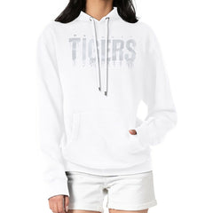Detroit Tigers G-III 4Her by Carl Banks Women's Metallic Drop Fleece Hoodie | MLB Discount