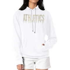 Athletics G-III 4Her by Carl Banks Women's Metallic Drop Fleece Hoodie | MLB Sale
