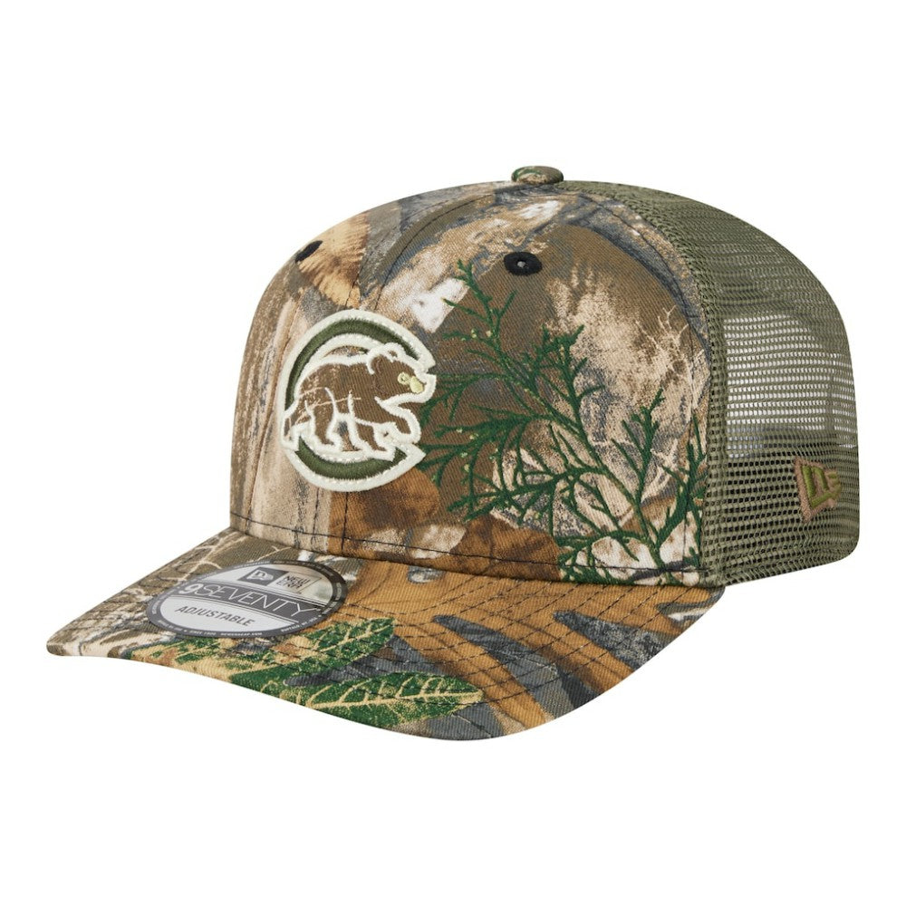 Chicago Cubs New Era Realtree 9SEVENTY Adjustable Hat | MLB For sale