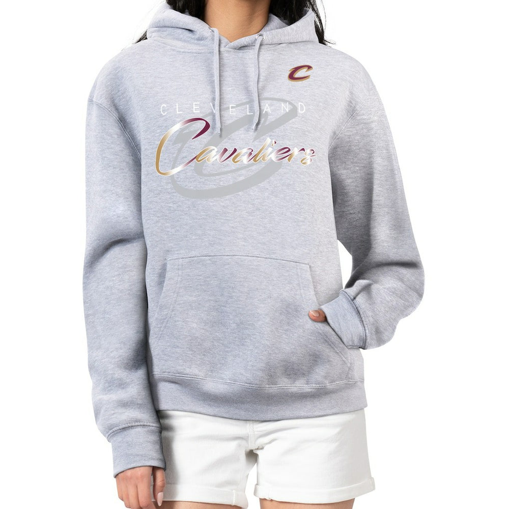 Cleveland Cavaliers G-III 4Her by Carl Banks Women's Shadow Logo Tri-Blend Fleece Hoodie sale For Sale