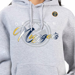 Denver Nuggets G-III 4Her by Carl Banks Women's Shadow Logo Tri-Blend Fleece Hoodie sale For Sale