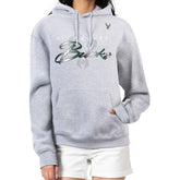 Milwaukee Bucks G-III 4Her by Carl Banks Women's Shadow Logo Tri-Blend Fleece Hoodie Online