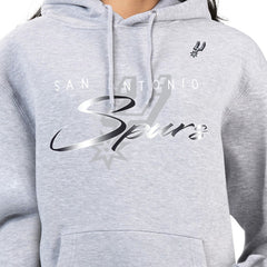 San Antonio Spurs G-III 4Her by Carl Banks Women's Shadow Logo Tri-Blend Fleece Hoodie Online