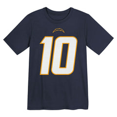 Los Angeles Chargers Nike Justin Herbert Youth Name & Number T-Shirt