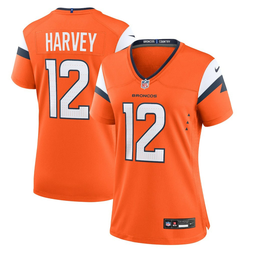 Denver Broncos Nike RJ Harvey Women's Team Game Jersey