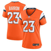 Denver Broncos Nike Jahdae Barron Women's Team Game Jersey