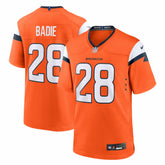 Denver Broncos Nike Tyler Badie Team Game Jersey