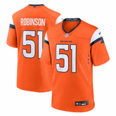 Denver Broncos Nike Que Robinson Team Game Jersey