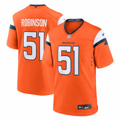 Denver Broncos Nike Que Robinson Team Game Jersey