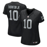 Dont'e Thornton Jr. Las Vegas Raiders Women's Team Game Jersey - Black