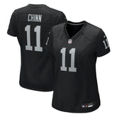 Las Vegas Raiders Nike Jeremy Chinn Women's Team Game Jersey