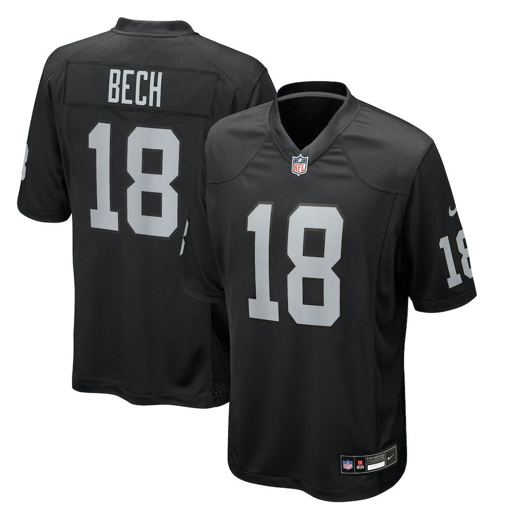 Las Vegas Raiders Nike Jack Bech Team Game Jersey