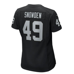 Las Vegas Raiders Nike Charles Snowden Women's Team Game Jersey