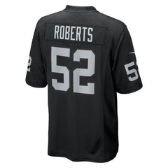 Las Vegas Raiders Nike Elandon Roberts Team Game Jersey