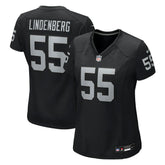 Cody Lindenberg Las Vegas Raiders Women's Team Game Jersey - Black