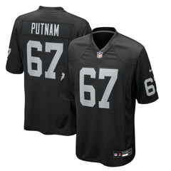 Las Vegas Raiders Nike Will Putnam Team Game Jersey