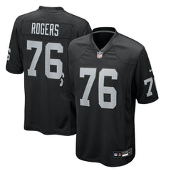 Las Vegas Raiders Nike Caleb Rogers Team Game Jersey