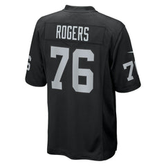 Las Vegas Raiders Nike Caleb Rogers Team Game Jersey