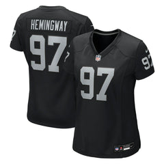 Las Vegas Raiders Nike Tonka Hemingway Women's Team Game Jersey