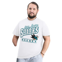 San Jose Sharks G-III Sports by Carl Banks Adaptive Headliner T-Shirt Sale
