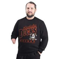Anaheim Ducks G-III Sports by Carl Banks Adaptive Headliner Fleece Sweatshirt Sale