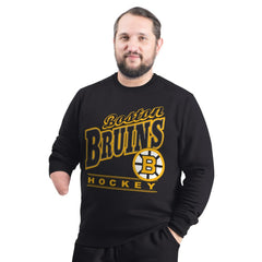 Boston Bruins G-III Sports by Carl Banks Adaptive Headliner Fleece Sweatshirt Online