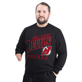 New Jersey Devils G-III Sports by Carl Banks Adaptive Headliner Fleece Sweatshirt Outlet