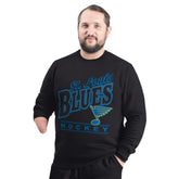St. Louis Blues G-III Sports by Carl Banks Adaptive Headliner Fleece Sweatshirt Discount