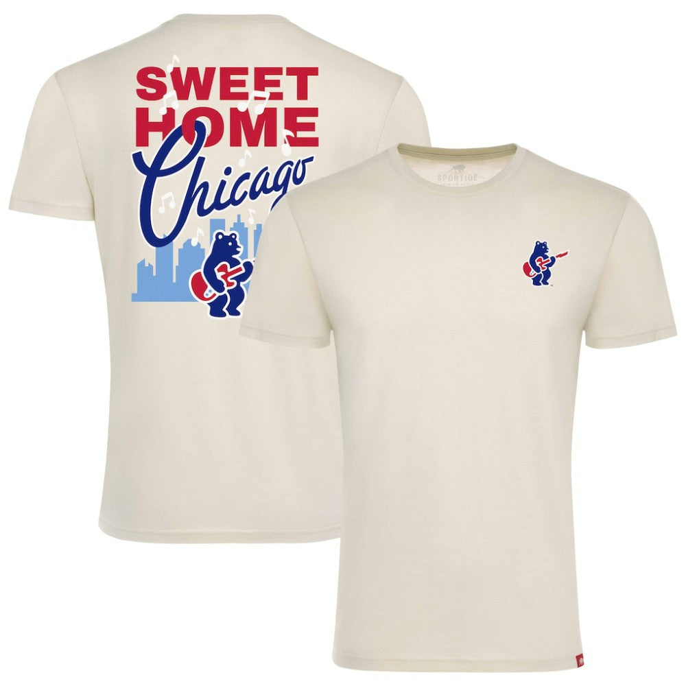 Chicago Cubs Sportiqe Unisex Sweet Home Chicago Comfy Tri-Blend Jersey T-Shirt | MLB On Sale