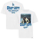 Los Angeles Dodgers x Elton John Sportiqe Unisex Duke Oversized T-Shirt | MLB New