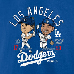 Mookie Betts & Shohei Ohtani Los Angeles Dodgers Player Duo T-Shirt | MLB Near me