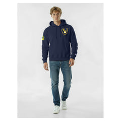 Milwaukee Brewers Champion Reverse Weave Chenille Hoodie | MLB US