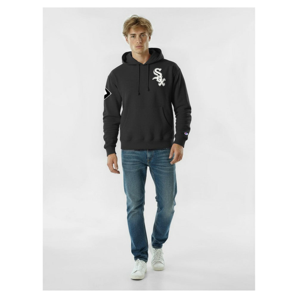Chicago White Sox Champion Reverse Weave Chenille Hoodie | MLB Outlet